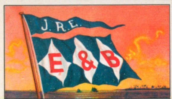 Collectieve foto Rederij Vlaggen van de wereldkoopvaardijvloot nr. 198, Ellerman en Bucknall Steamship Co.