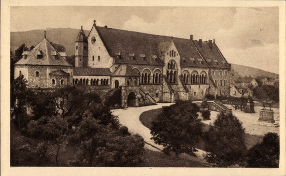 Ak Goslar am Harz, Das Kaiserhaus,   Architektur, Kupferdruck