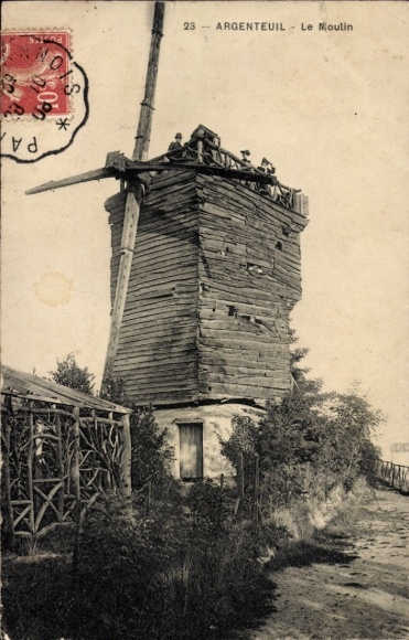 Ak Argenteuil Val d'Oise, Le Moulin