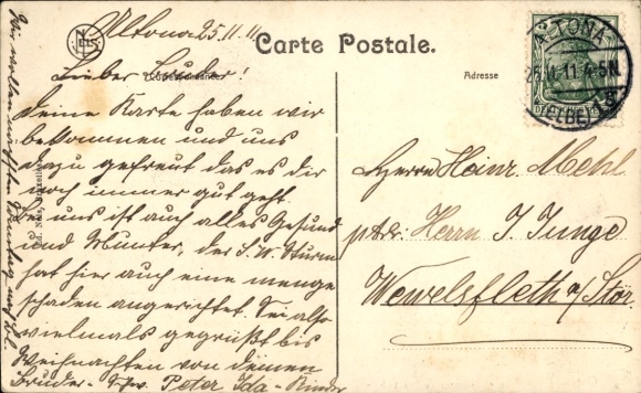 Ansichtkaart stoomboot La malle princesse Elisabeth, Oostende West-Vlaanderen