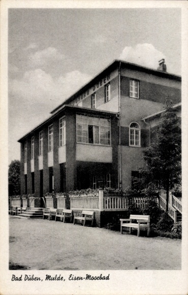 Postcard Bad Düben an der Mulde, Eisen Moorbad