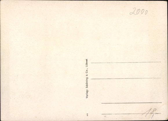 Postcard Hamburg Altona Bahrenfeld, Mönchbergstraße