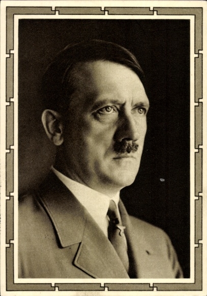 Ganzsachen Ak Führer und Reichskanzler Adolf Hitler, Portrait