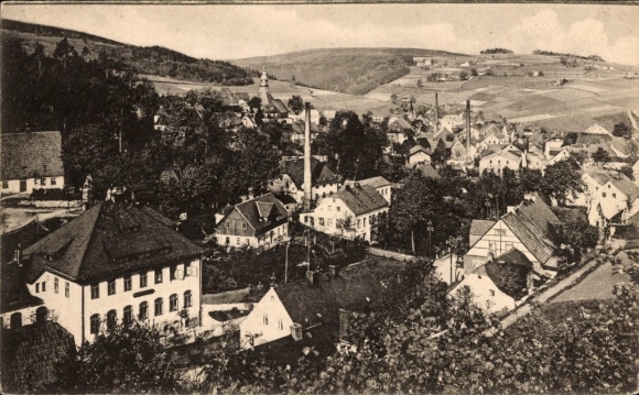 Ak Seiffen im Erzgebirge, Totale