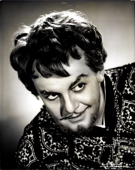 Foto Opernsänger Tito Gobbi