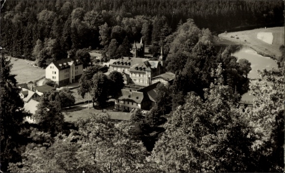 Ak Walsburg Eßbach in Thüringen, FDGB Heim Marx Engels