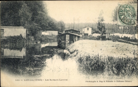 KP Lizy sur Ourcq Seine et Marne, les Bateaux Lavoirs