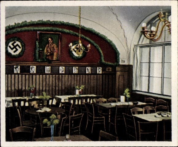 Collector's picture The post-war period No. 19 July 1919 Beginnings of the NSDAP, Leiberzimmer Sterneckerbräu