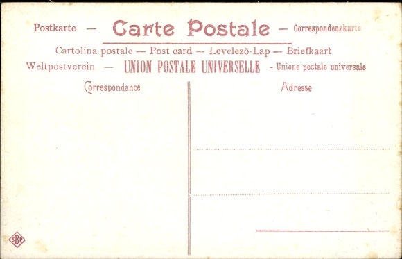 Artist Postcard Dwarf and Pelican with Glasses