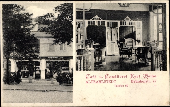 PC Hamburg Wandsbek Rahlstedt Altrahlstedt, Cafe Konditorei, Bahnhofstrasse 47