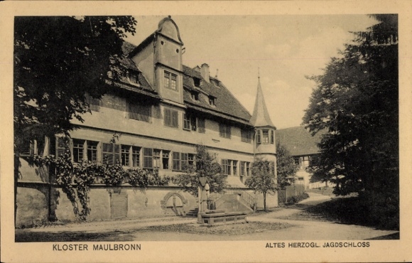 Maulbronn in the Black Forest, Monastery Old Ducal Hunting Lodge, Architecture