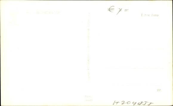 Ak Koninklijke Rotterdamsche Lloyd, MS Wonorato, stoomschip