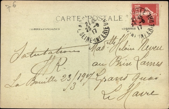 Postcard La Bouille Seine Maritime, Panorama, Sahurs