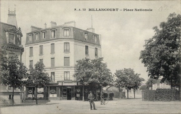 PC Billancourt Hauts de Seine, Place Nationale