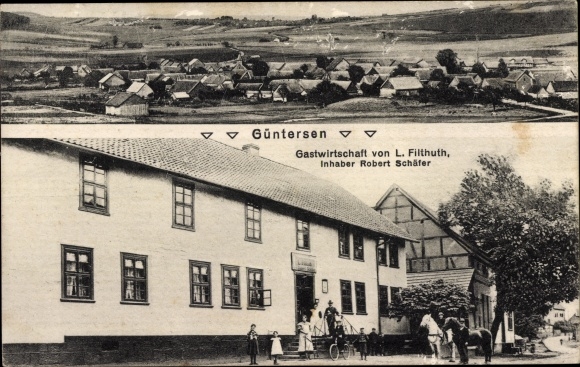 KP Güntersen Adelebsen Kr. Göttingen Dolna Saksonia, zajazd L. Filthuth