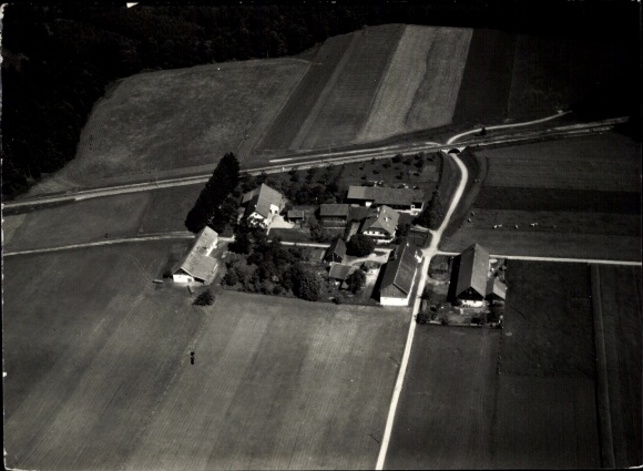 Photo Weichselbaum Weßling in Upper Bavaria, aerial photograph