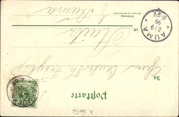 Chromo-Litho Gehlberg in Thuringia, Schmücke, Schneekopfturm