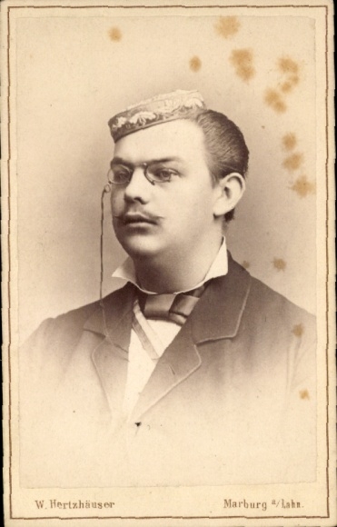 CdV Marburg an der Lahn, Student, Portrait