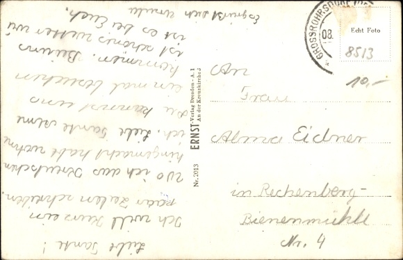Postcard Bretnig Hauswalde in Saxony, Horst Wessel colony