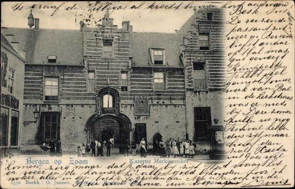 KP Bergen op Zoom Brabancja Północna Holandia, Kazerne Markiezenhof