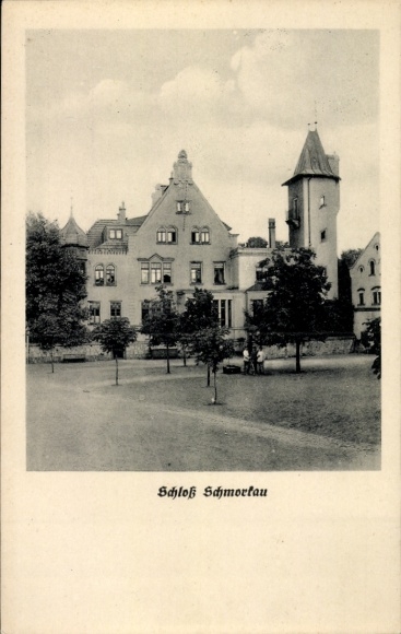 Postcard Schmorkau Neukirch near Königsbrück, Castle