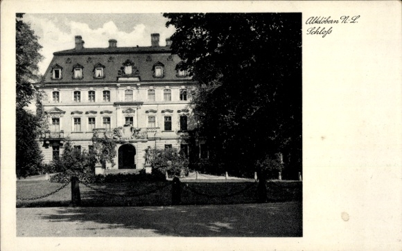 Postcard Altdöbern in Niederlausitz, Castle