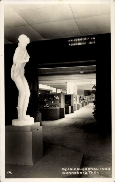 Foto Ak Sonneberg in Thüringen, Spielzeugschau 1933
