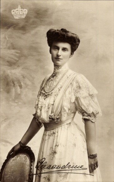 KP Aleksandryna z Meklemburgii, królowa Danii, portret