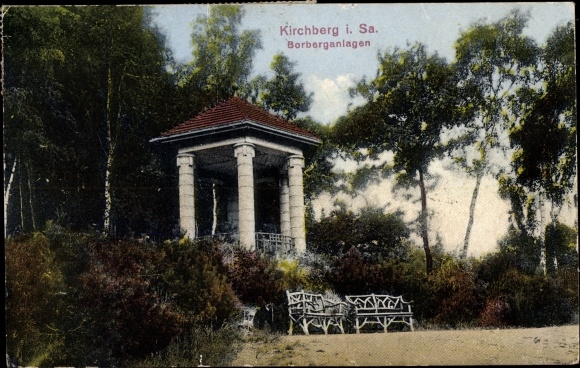 Postcard Kirchberg in Saxony, Borberganlagen