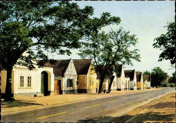 PC Burgenland Austria, gabled houses