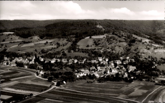 Ak Ak Eutendorf Gaildorf am Kocher Württemberg, Luftkurort  Landschaftsaufnahme, mehrere Gebäude,