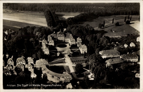 PC Bad Arolsen in Hesse, aerial photo