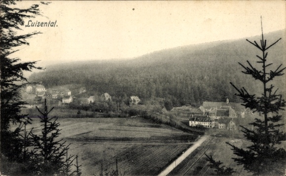 Ak Luisenthal im Thüringer Wald, Gesamtansicht