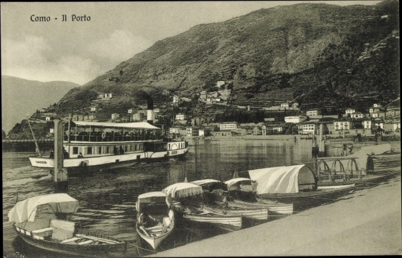 KP Como Lombardia, Il Porto, parowiec