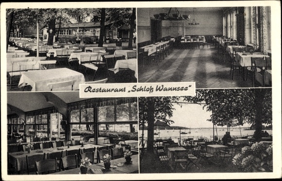 PC Berlin Zehlendorf Nikolassee, Restaurant Schloss Wannsee, Kronprinzessinenweg 21