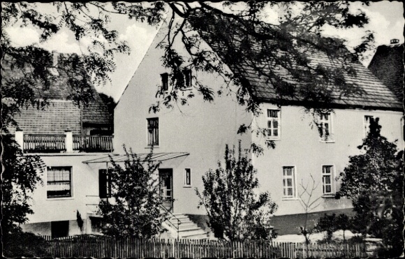Postcard Amelunxen Beverungen in North Rhine Westphalia, Private Pension Vogt