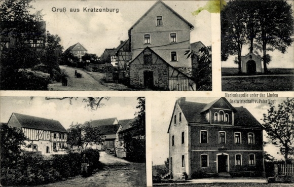 Postcard Kratzenburg, Marienkapelle unter den Linden, inn