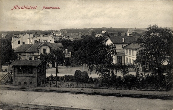 Postcard Hamburg Wandsbek Rahlstedt Altrahlstedt, Panorama
