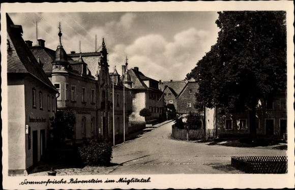 Ak Bärenstein Müglitztal in Saksen, dorpsdeel