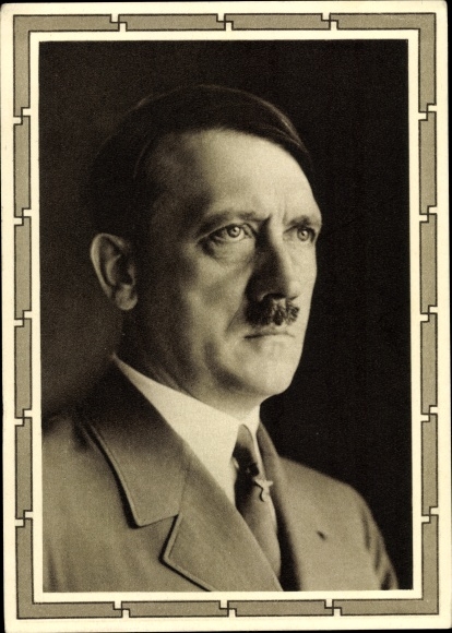 Ganzsachen Ak Führer und Reichskanzler Adolf Hitler, Portrait