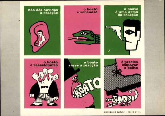 Postcard History Portugal, o boato e venenoso