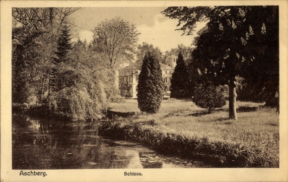 Ak Aschberg Klingenthal in Vogtland Saksen, Kasteel