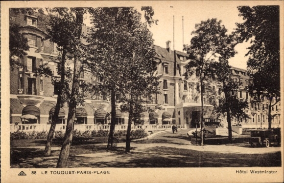 Ak Le Touquet Paris Plage Pas de Calais, Hotel Westminster