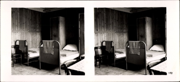 Stereo Raumbild Foto NS-Musterbetriebe 1937-38 Nr. 482 III/172 Bauunternehmung Stahlschmidt Meppen