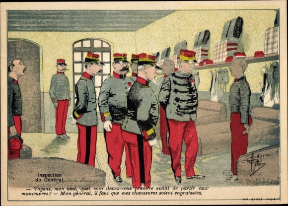 Artist PC Guillaume, Albert, French soldiers, soldiers' lives