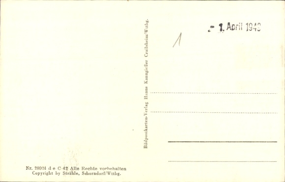 Postcard Stuppach Bad Mergentheim in Tauberfranken, aerial photograph, Grünewald Chapel