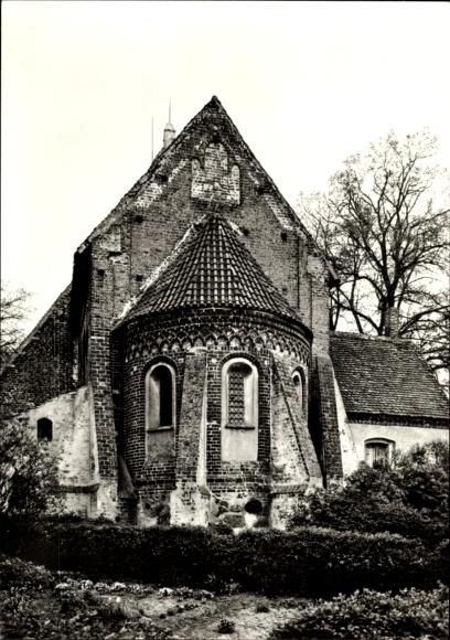 Postcard Altenkirchen on Rügen, Church