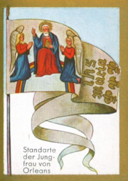 Collective picture historical flags picture 61, standard of the Maid of Orleans