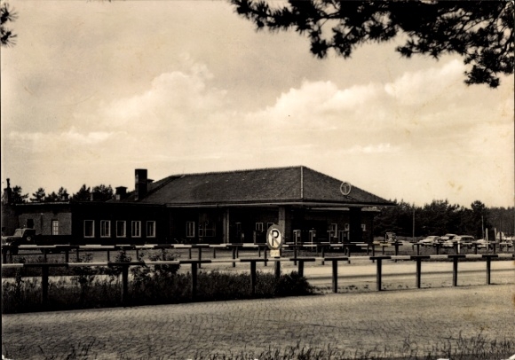 Postcard Michendorf in der Mark, rest area