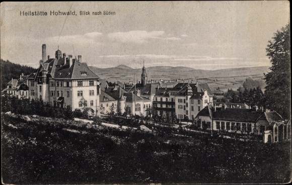 Ak Hohwald Neustadt in Sachsen, Heilstätte Süden
